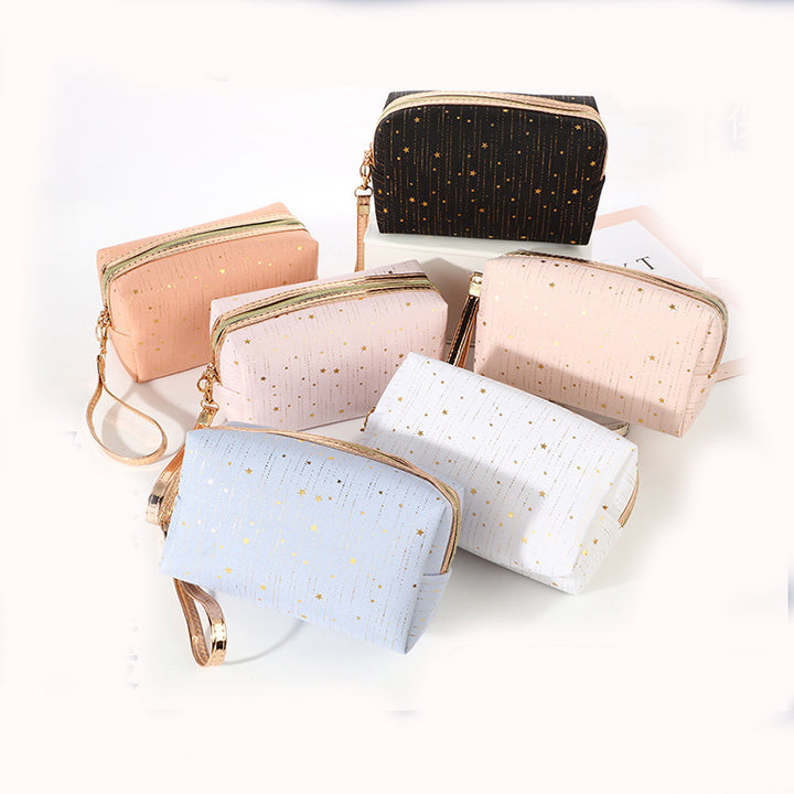 Stylish Bling Stars Cosmetic and Toiletry Bag for Women