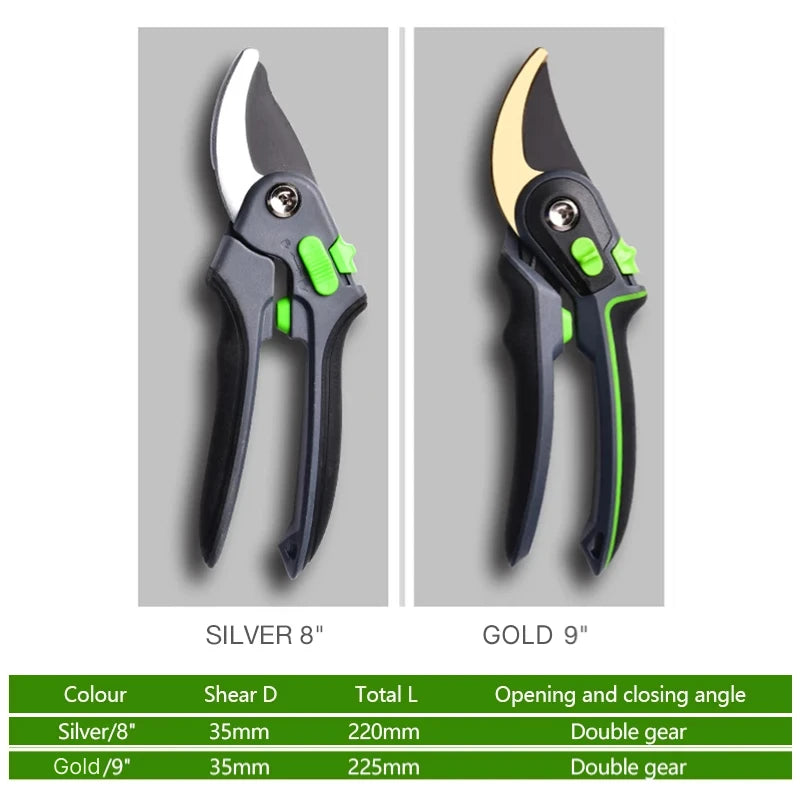 Stainless Steel Garden Pruning Shears