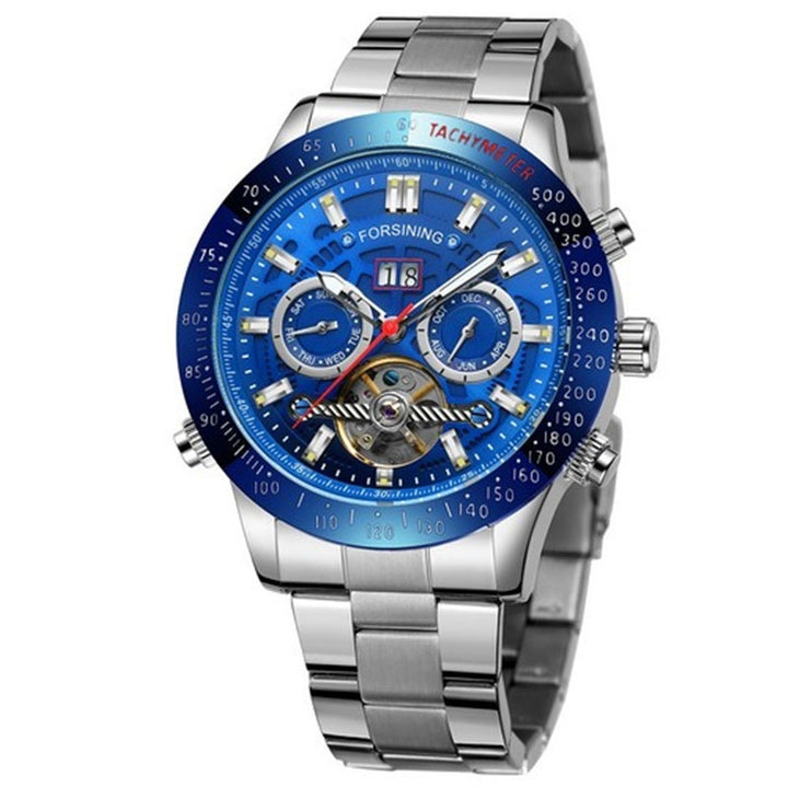 Fashion Casual Multi-function Tourbillon Automatic Mechanical Watch