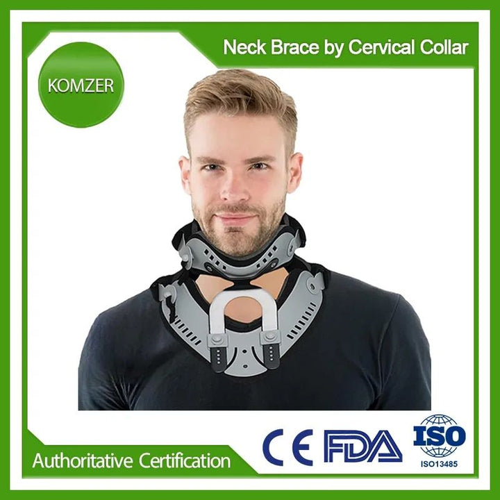 Adjustable Orthopedic Cervical Collar - Neck Support & Pain Relief Brace