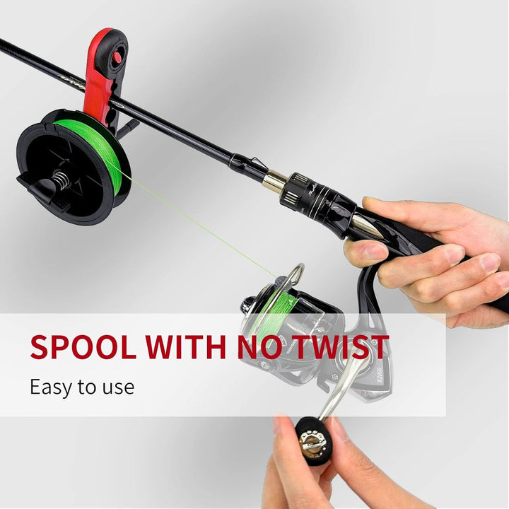 Portable Fishing Line Winder Spooler Machine for Spinning & Baitcasting Reels