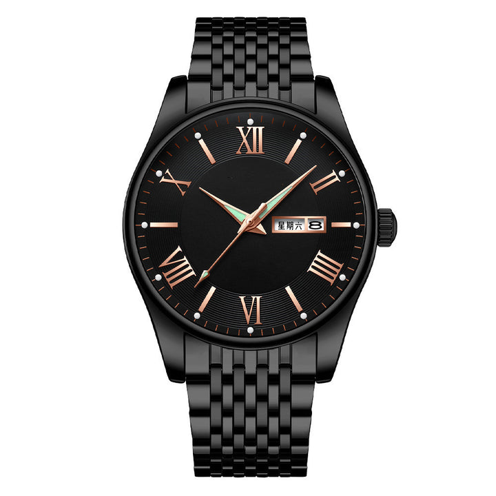 Steel Belt Watch Fashion Casual Trend