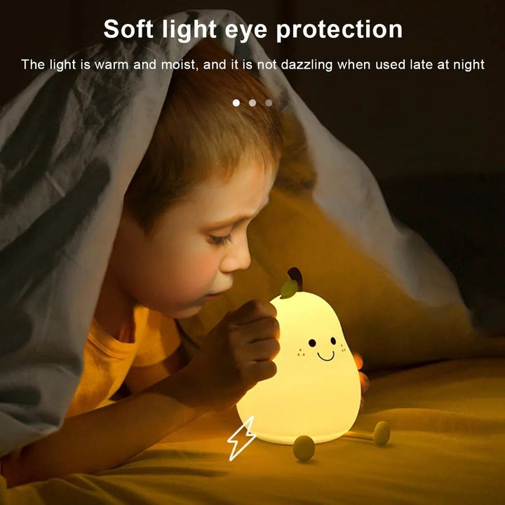 Cute Pear Night Light