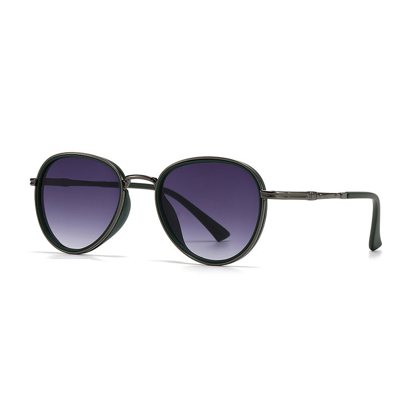 Retro Gradient Pilot Sunglasses