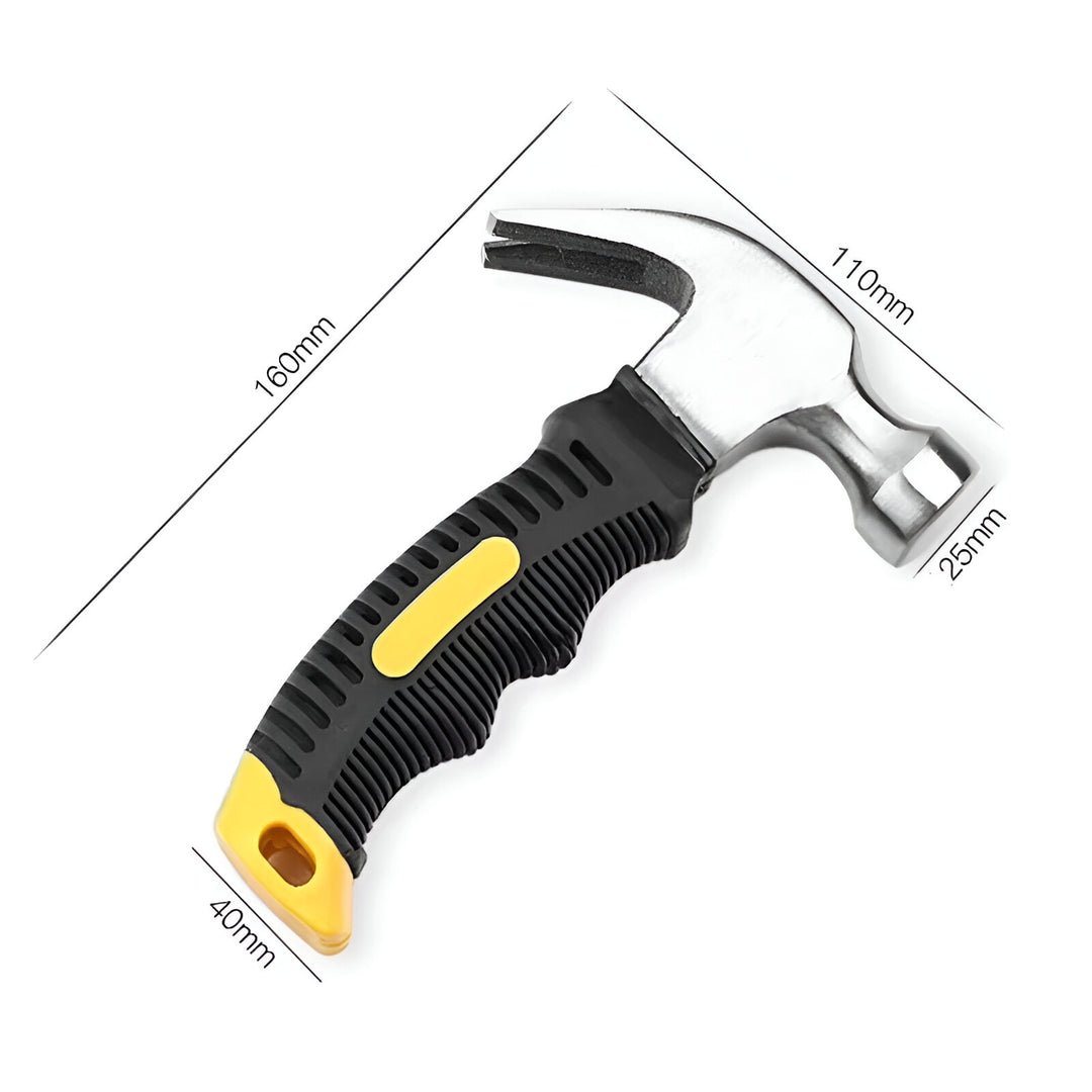 Multifunctional Mini Claw Hammer 6.3 Inch