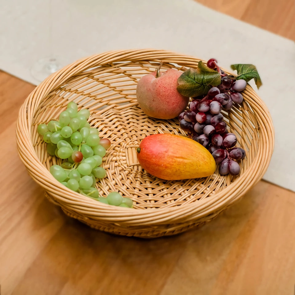 Eco-Friendly Wicker Bamboo Weaving Storage Basket