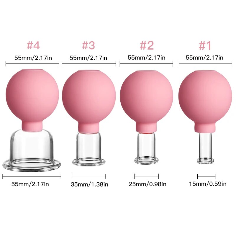 Facial Cupping Massage Set for Skin Lifting & Anti-Cellulite