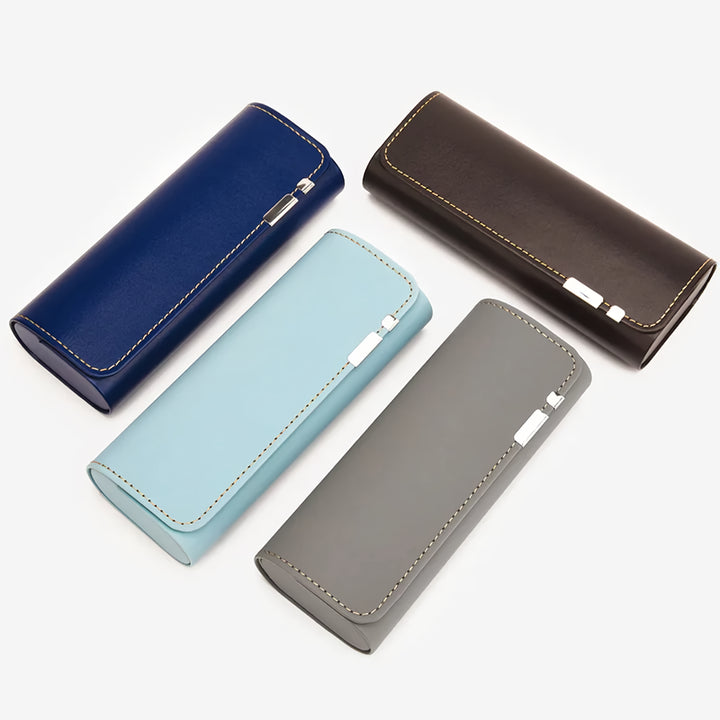 Elegant British Style PU Glasses Case