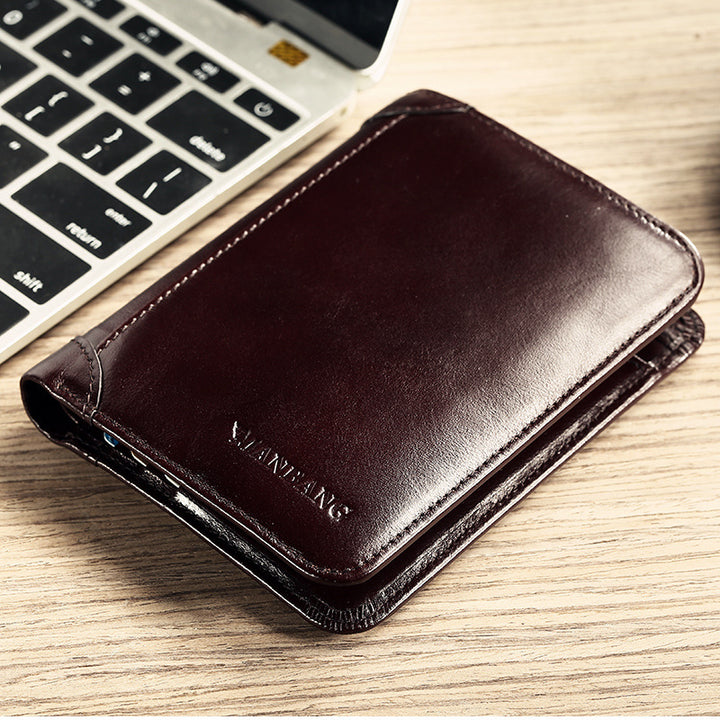 Men's leather wallet