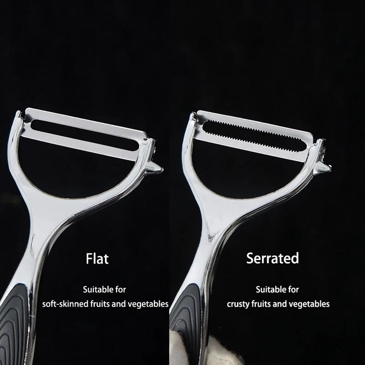 Stylish Multi-function Stainless Steel Kitchen Peeler & Cutter