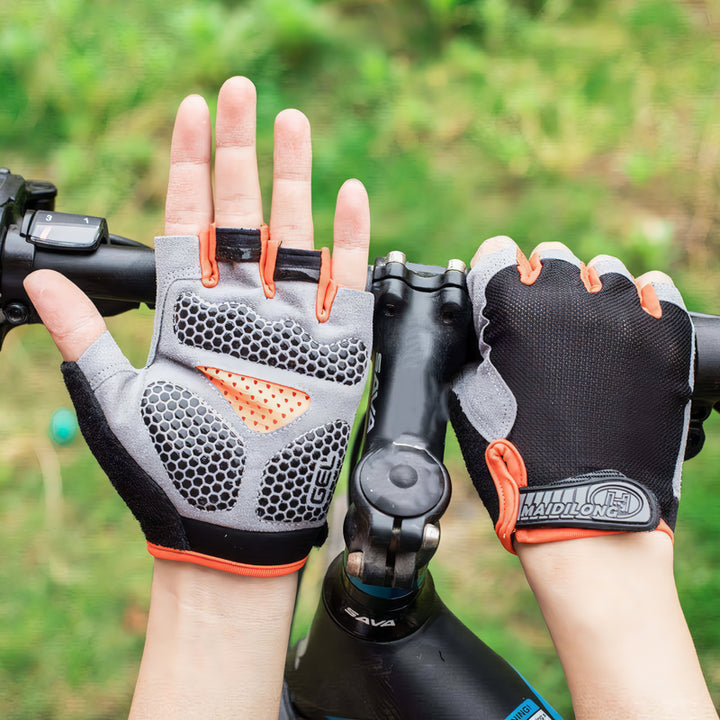 Unisex Breathable Half-Finger Cycling Gloves