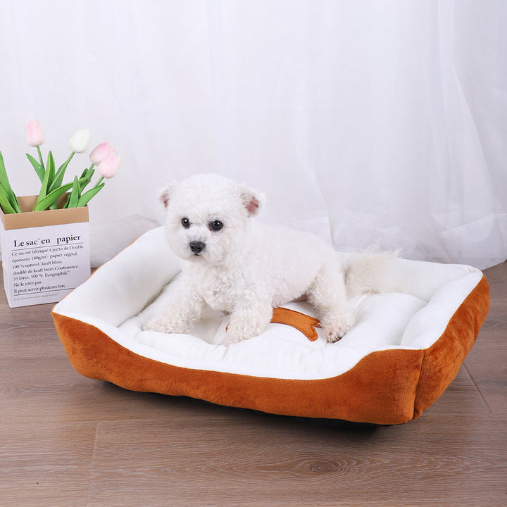 Cozy Plush Dog Bed