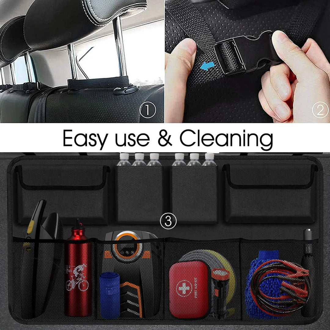 Ultimate Car Trunk Organizer: Maximize Space & Efficiency!