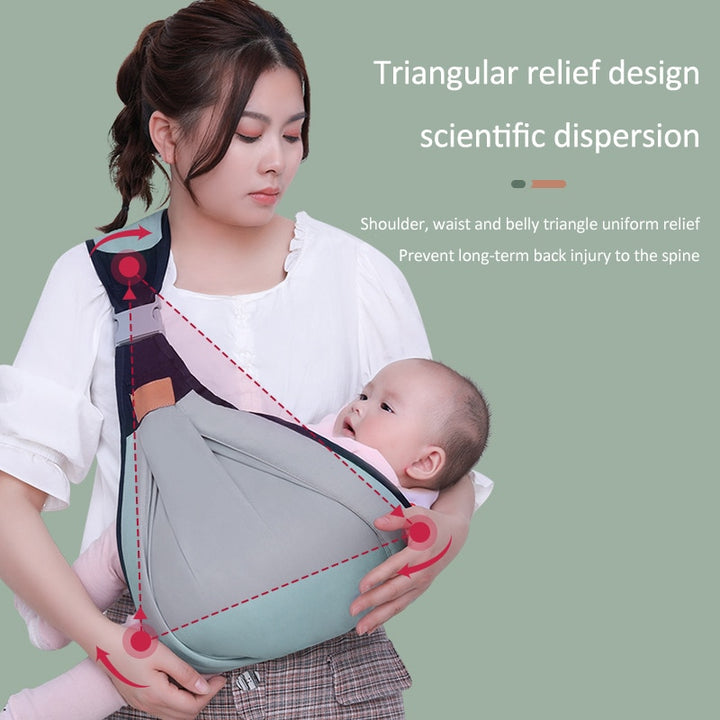 Green Ergonomic Baby Sling