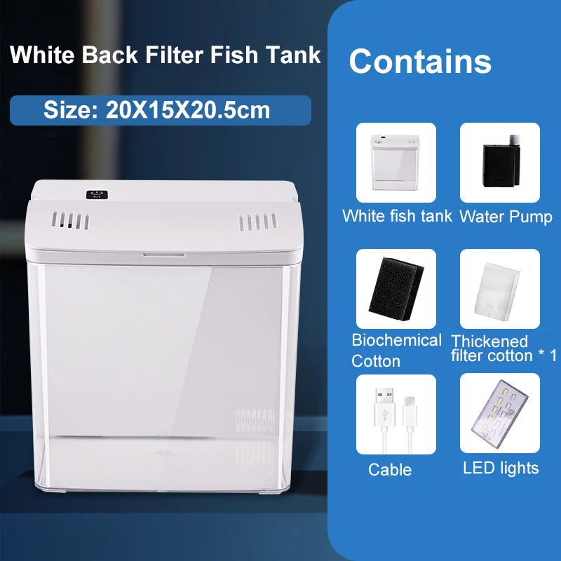 Mini Self-Circulating Fish Tank