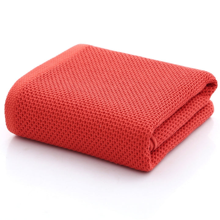 100% cotton honeycomb face towel