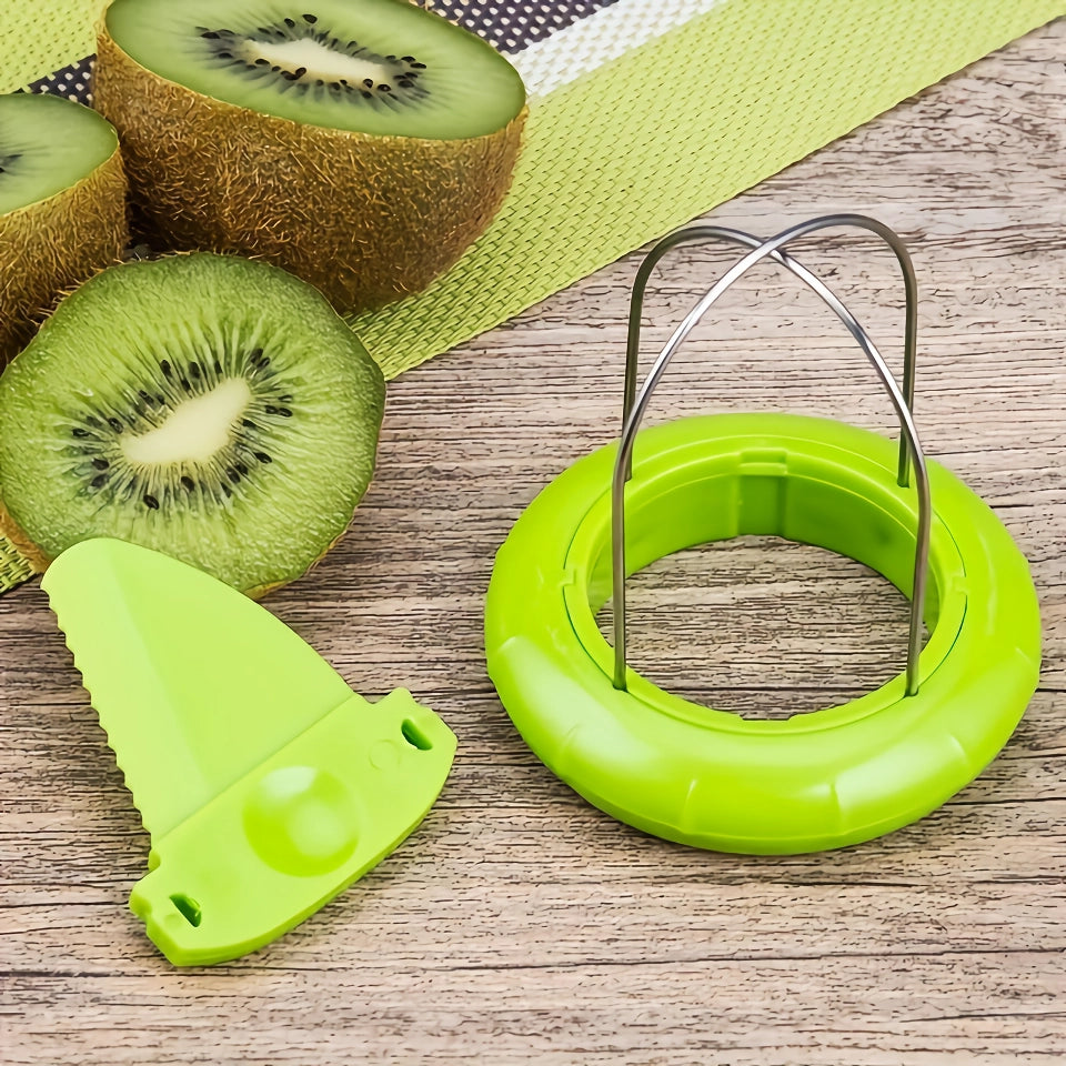 Kiwifruit Peeler and Slicer Tool