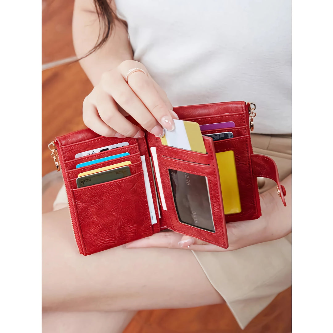 Minimalist Large Capacity Zipper Wallet