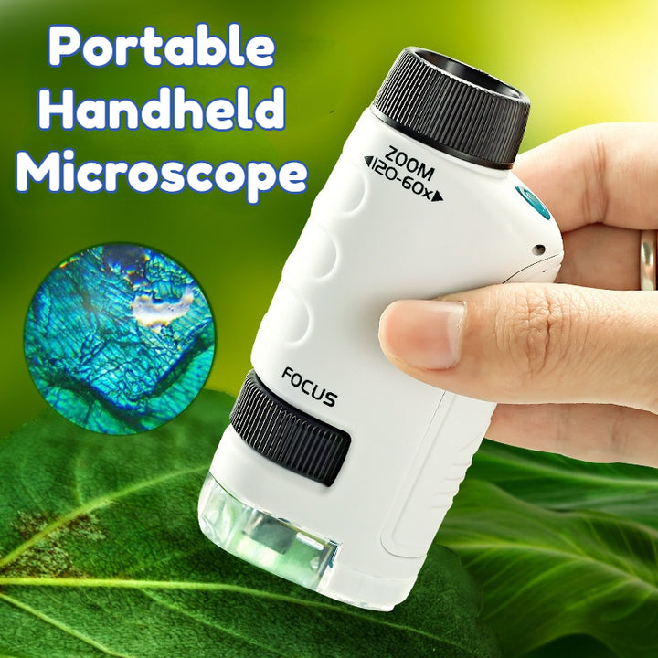 Kids Handheld Science Microscope