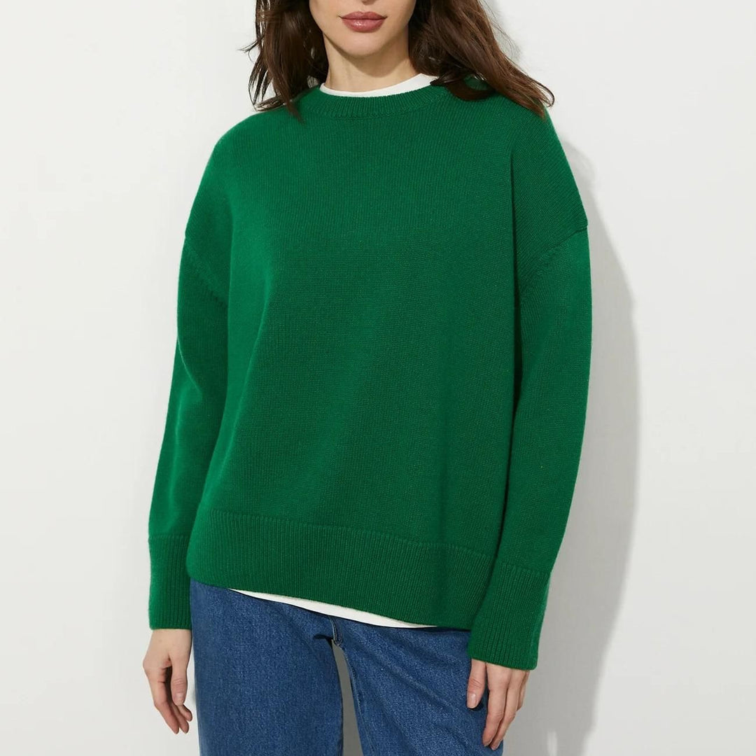 Women O Neck Sweater: Cozy Autumn/Winter Fashion Essential