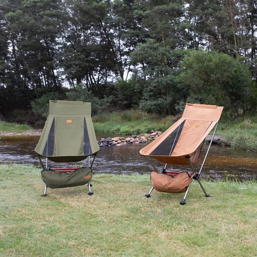 Ultralight High Back Folding Moon Chair