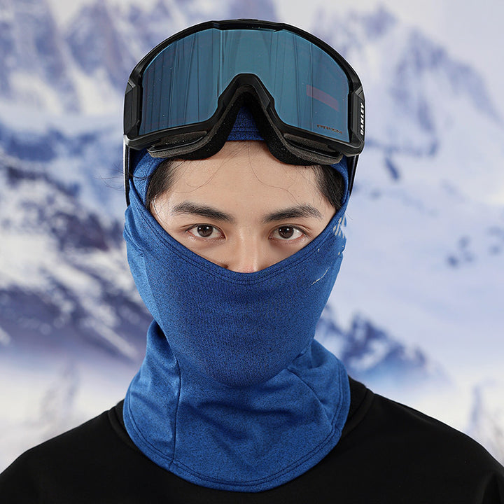 Velvet Windproof Ski Head Cover Protective Mask