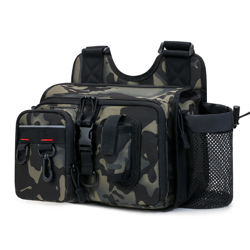 Men's Crossbody Multifunctional Lure Waist Bag