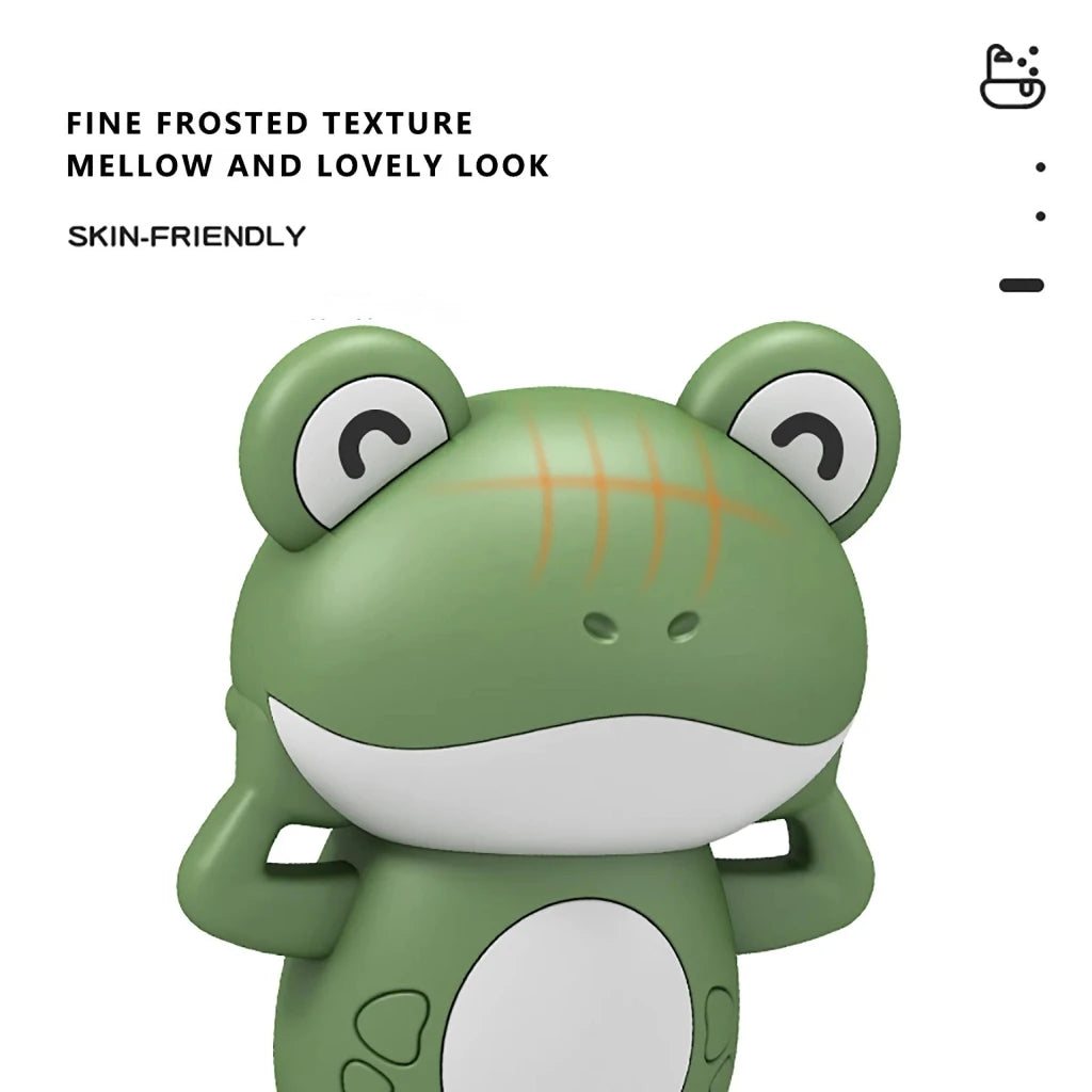 Cute Frog Clockwork Baby Bath Toy