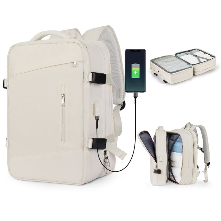 Expandable Travel Laptop Backpack