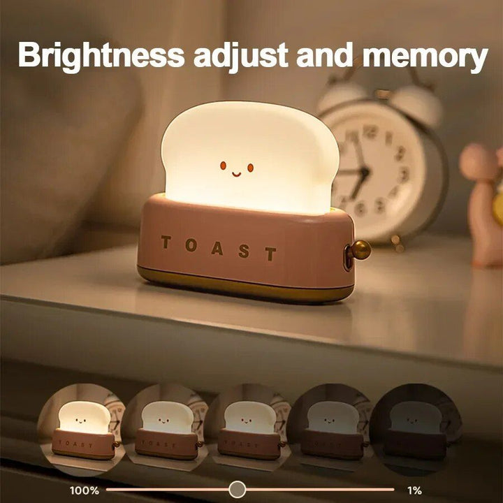 Charming Toaster Cartoon LED Night Light