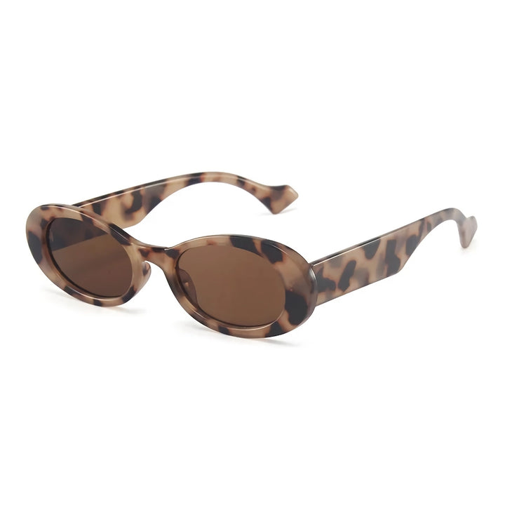 Retro Oval Sunglasses