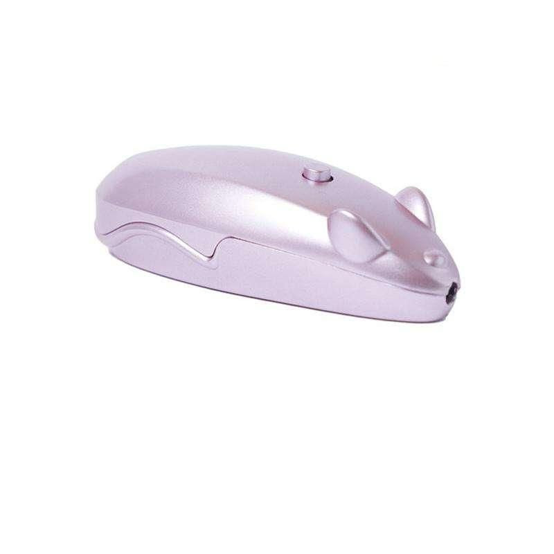 Interactive Mouse-Shaped Laser Cat Toy