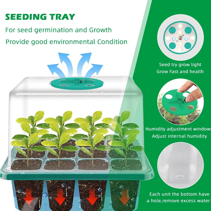 Complete LED Seed Starter Kit