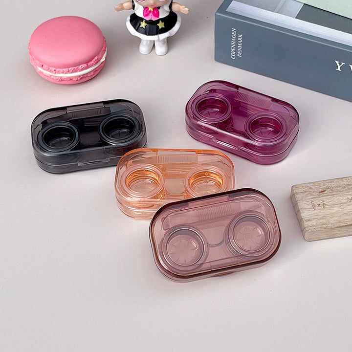 Contact Lens Case Box Holder Travel Kit Container