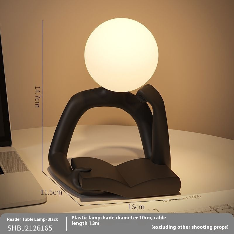 Creative Modern Reading Table Lamp Simple Dormitory