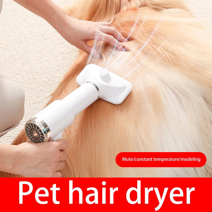 4-in-1 Multifunction Pet Grooming Hair Dryer Comb