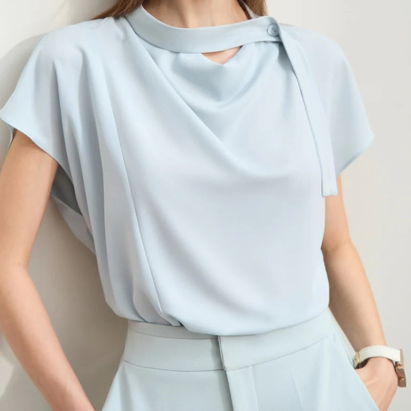 Minimalism Summer Solid Women Blouse