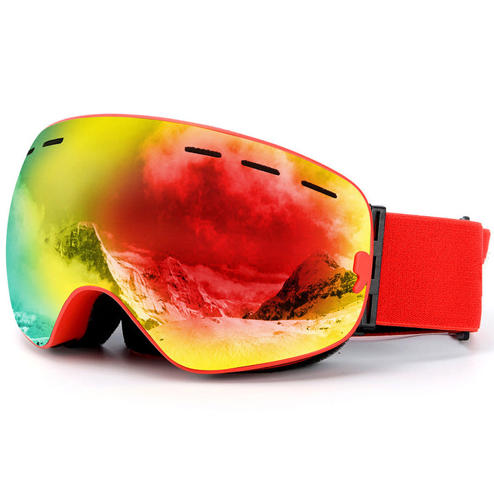 Coated Large Spherical Mirror, Windproof Cocaine Myopia Goggles, Ski Goggles HX18 Edge