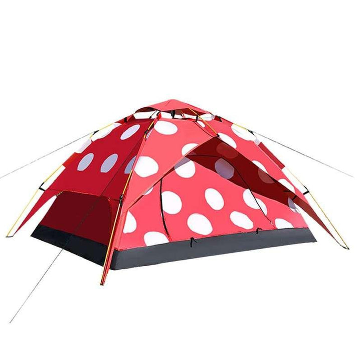 Polka Dot Mushroom Camping Tent