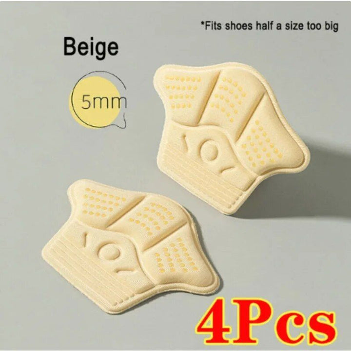 Adjustable Heel Protectors & Size Adjusting Insole Pads (4Pcs)