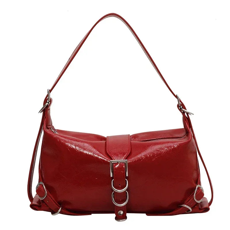 Stylish Solid Shoulder Bag