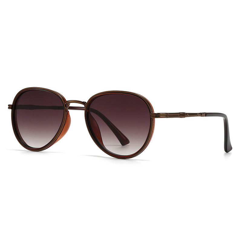 Retro Gradient Pilot Sunglasses