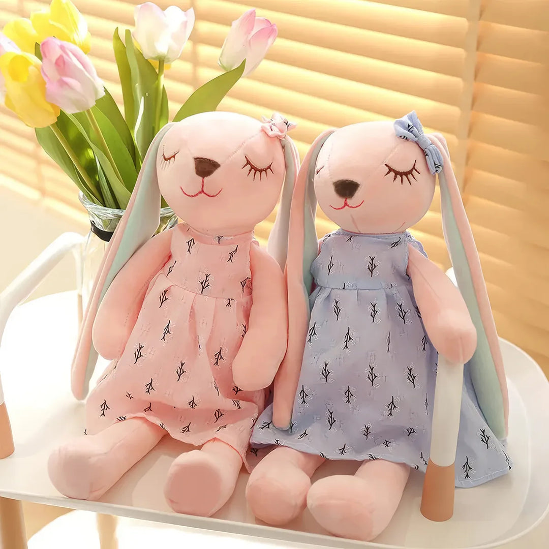 Adorable Plush Bunny Sleeping Toy for Babies | Kawaii Stuffed Animals