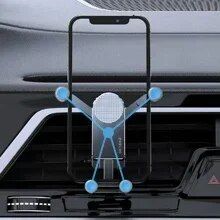 Universal Gravity Car Phone Mount - Secure & Versatile Mobile Holder