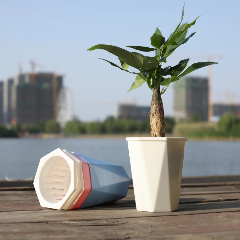 Self Watering Resin Flower Pot