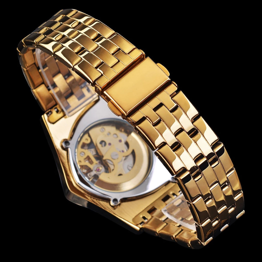 Watch Men's Fashion Hollow Stainless Steel Watch