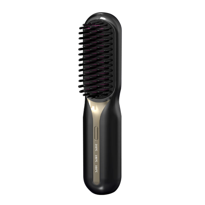 Wireless Ceramic Hair Straightener Hot Comb