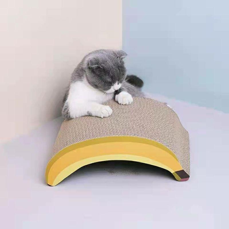 Banana Shaped Cat Scratching Board