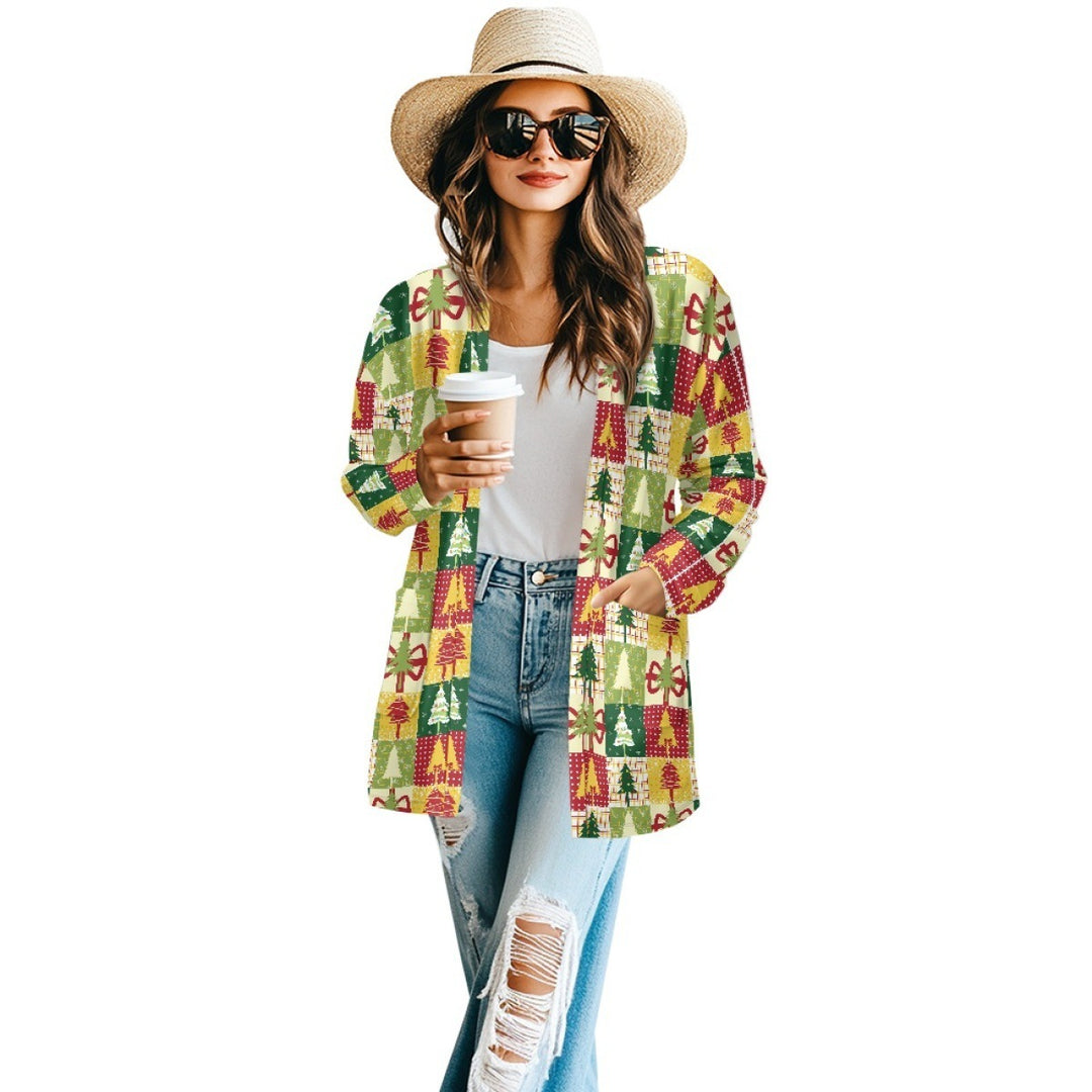 Spring And Autumn Long Sleeve Cardigan Jacket