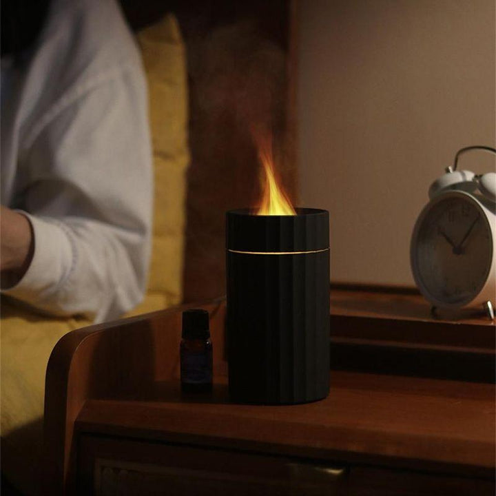 Flame Aromatherapy Air Humidifier USB Car Diffuser